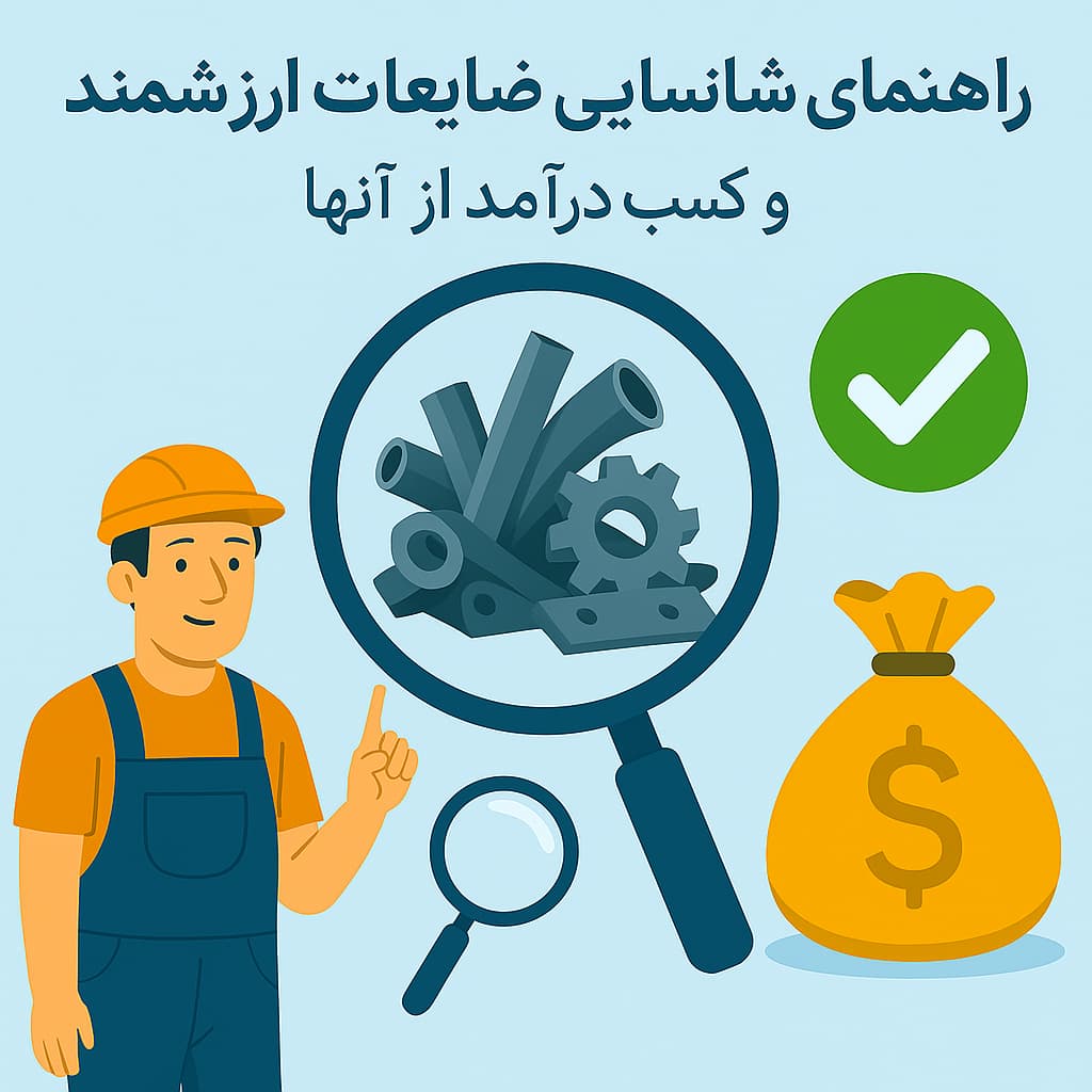 راهنمای شناسایی ضایعات ارزشمند و کسب درآمد از آنها